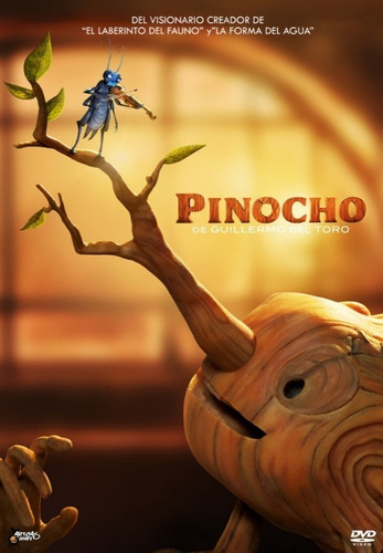 Pinocho De Guillermo Del Toro 2022 Dvd