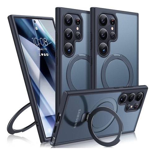 Funda Humixx Magnetica Para Samsung Galaxy S24 Ultra Negro 