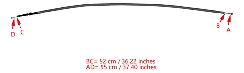 Cable Chicote Para Kawasaki Ninja300 Z300 Ninja250 Z250 2017