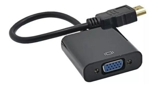Imagen 2 de 5 de Cable Convertidor De Hdmi A Vga Pc Laptop Tv Monitor Pasivo