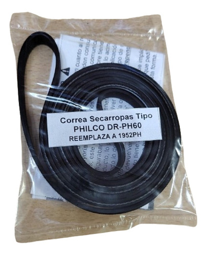 Correa Secarropas Tipo Philco Dr-ph60 Reemplaza Ph1952
