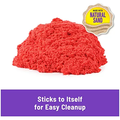 Kinetic Sand, 6lb Mega Mixin' Bag with Red, Yellow and Blue Play Sand  ( Exclusive), Sensory Toys for Kids Ages 3 and up