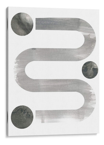 Canvas Lab Cuadro Laberinto Lunar I 45x60, June Erica Vess