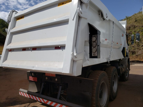 Imagem 7 de 15 de Mercedes-benz Axor 4144 6x4 Ano 2016 Caçamba Rossetti 16 M