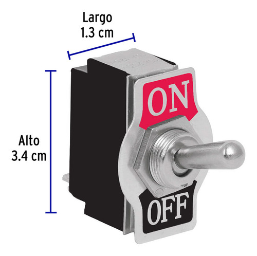 Interruptor De Palanca 2 Tornillos Voltech 46442