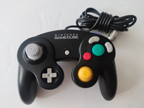 Control Original Para Nintendo Gamecube Color Negro