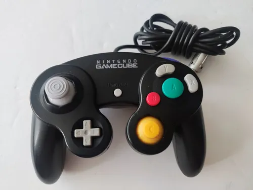 Control Original Para Nintendo Gamecube Color Negro (Usado)