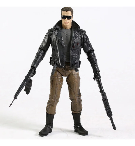 Figura De Acción Neca Terminator 2 Ultimate T-800, Coleccion