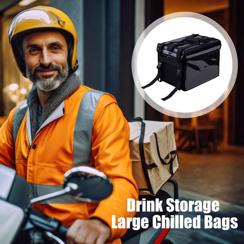 Bolsa Térmica Grande Bolsa De Comida Impermeable Con Aislami