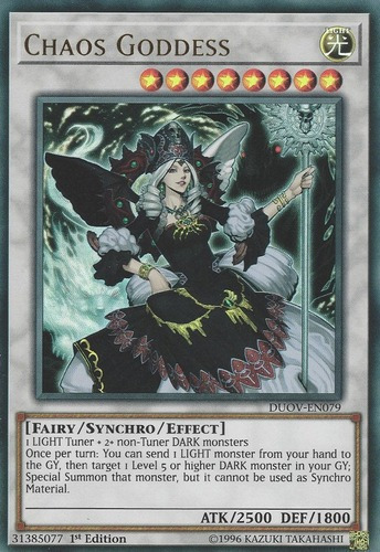 Chaos Goddess - Duov Yugioh