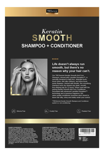 Set De Tratamiento Capilar Tresemmé Keratin Smooth Anti-friz