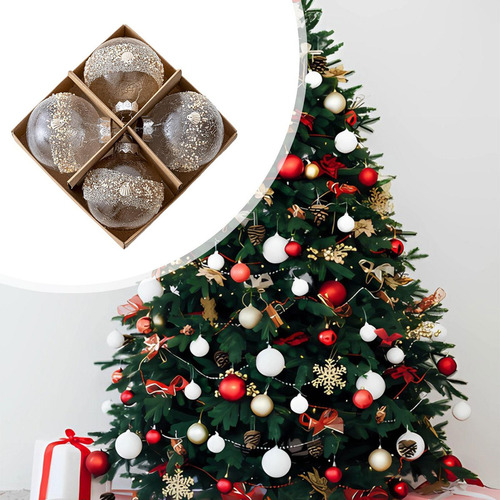 . Juego De Adornos De Bolas 8cm Decoración De Conchas