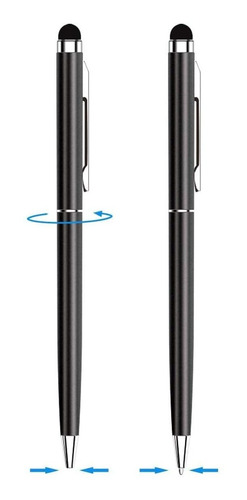 Lapiz Optico Stylus Pen Universal 2 En 1 Punta Goma 10 Uds