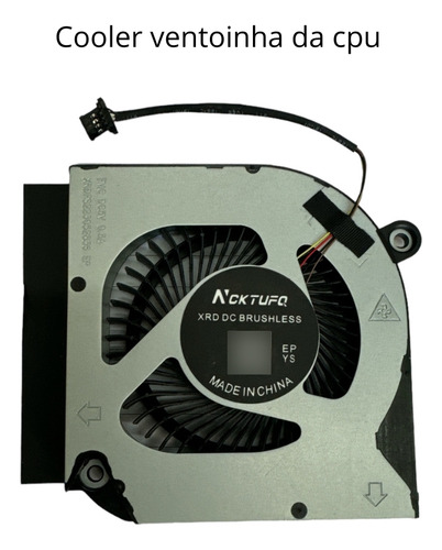 Cooler Ventoinha Compatível Acer Nitro An515-57 An515-55