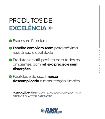 Espelho Led Jateado Quadrado 70x70 Cm Touch-screen Bivolt