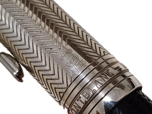 Montblanc Tinteiro Legrand Doue Guiloche M Preto Preto