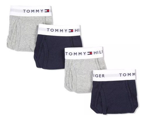 Ropa Interior Tommy Hilfiger Cotton Brief 4 Pack Multicolor