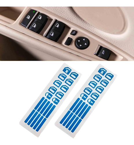 2 Pegatinas Luminosas Para Interruptor Azul