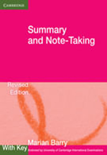 Summary And Note-taking With Key (revised Edition)