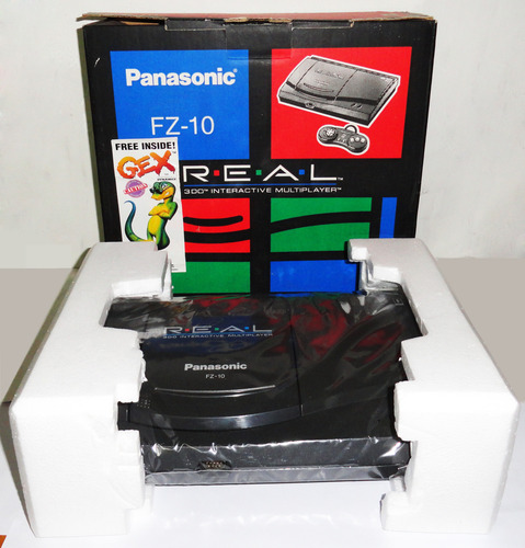 Panasonic 3do Fz-10 Americana Completa En Caja + Juego Gex (Usado)