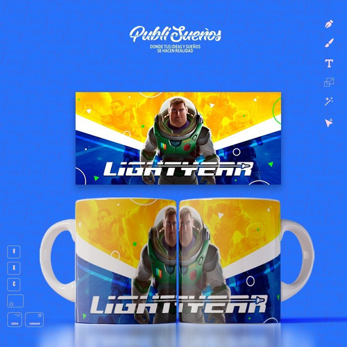 Imagen 7 de 10 de Plantillas Lightyear / Cod0122