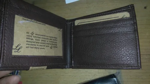 Cartera genuine leather precio hotsell