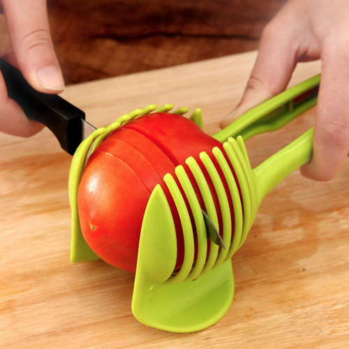 Cortador De Verduras De Tomate Huevo De Cebolla Rebanador