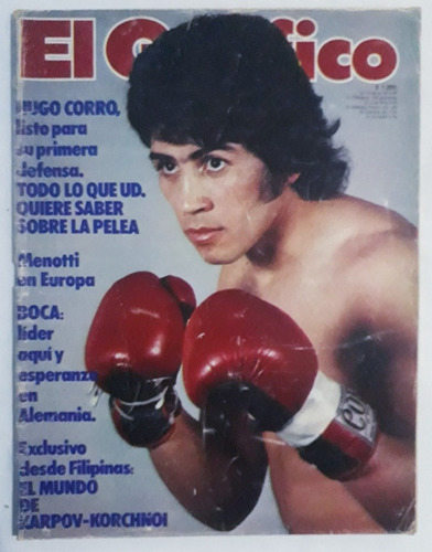 El Grafico 3069 - Hugo Corro Box - Boca 1978 Fs