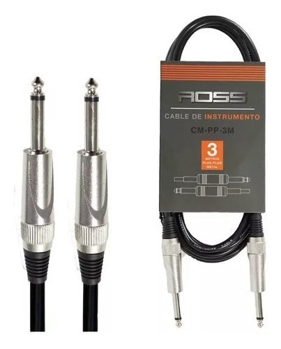 Cable Ross Plug / Plug 3 Metros