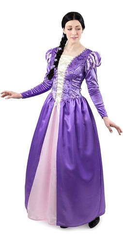 Little Adventures Enchanted Rapunzel Dress-up Costume For 