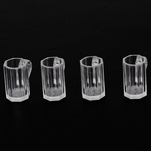 Conjunto De 4 Canecas De Cerveja Em Miniatura Dollhouse
