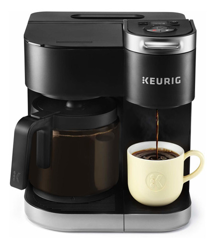 Keurig K-duo - Cafetera Por Goteo, Una Sola Taza Y Jarra De.