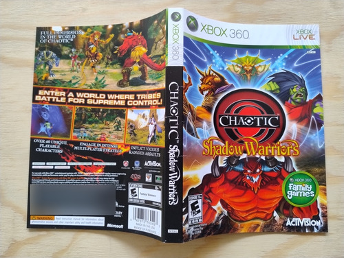 Shadow Warriors Chaotic Xbox360 (Usado)