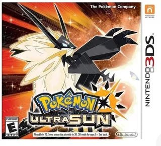 Jogo Pokemon Ultra Sun 3ds Nintendo 3ds Pronta Entrega