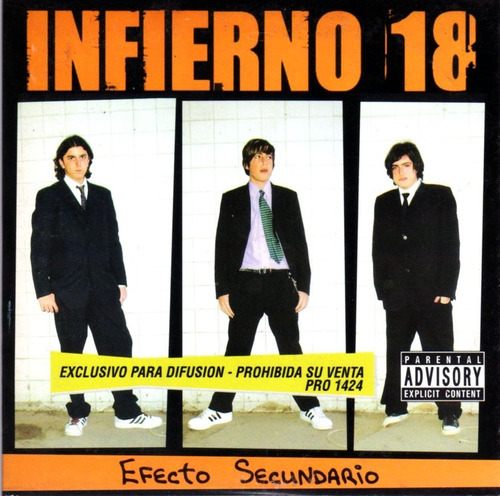 Infierno 18 - Efecto Secundario / Cd Difusión Excelen Est 