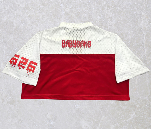 Franela Croptop Deportiva Personalizar Americano Inked Nfl