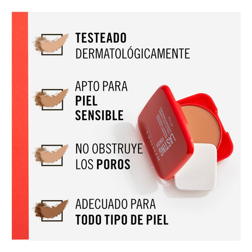 Base En Polvo Rimmel Lasting Finish Tono 007 Golden Beige