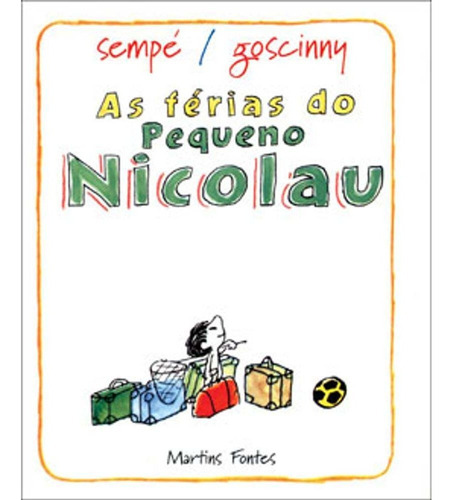 Livro As Férias Do Pequeno Nicolau