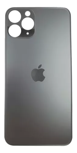 Tapa Cristal Trasera Negra iPhone 11