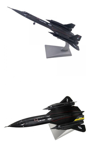 2 Piezas 1:144 Escala Blackbird 71a Modelo De De Decoración