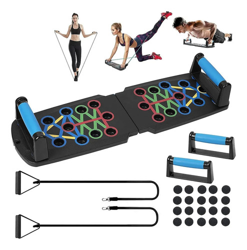 Barras Push Up Portatil Tabla Lagartijas Fitness Muscular