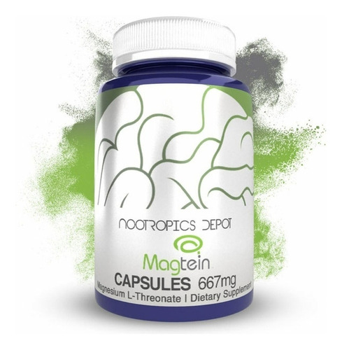 Treonato De Magnesio Y Magnesio,90cap Nootropics Depot,