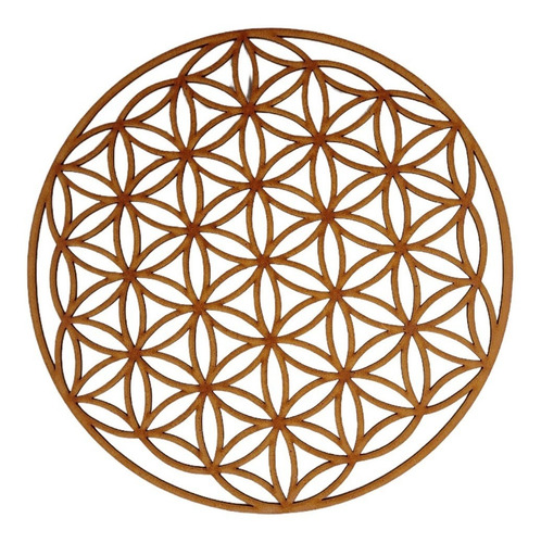 Imagen 2 de 9 de Mandala En Mdf Corte Laser