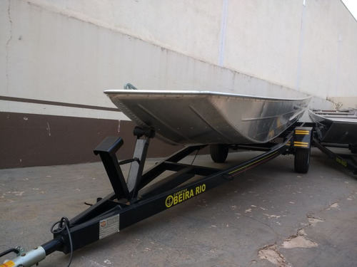 Barco De Alumínio Beira Rio 600 De 6 Metros