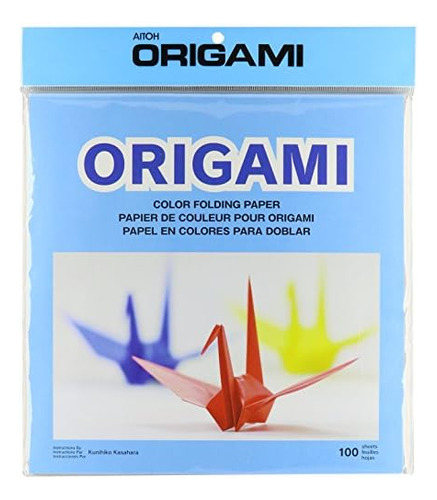 Papel De Origami Og-6, 9.75 X 9.75 Pulgadas, Paquete De...