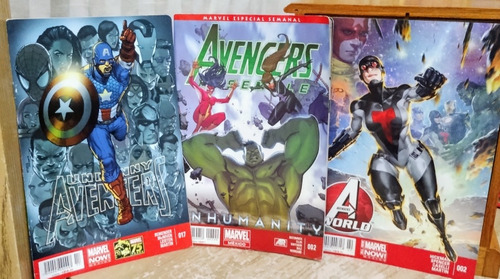 Avengers:3 Cómics De Marvel, Pasta Suave, Buenas Condiciones