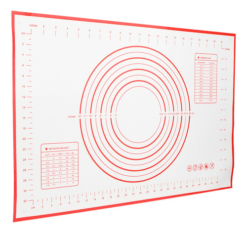 Almohadilla Roja Para Hornear, Utensilios De Cocina, Silicon