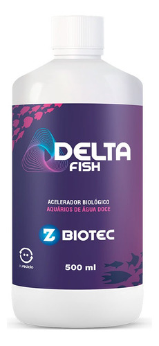 Acelerador Biológico Delta Fish 500ml Para Aquário Doce