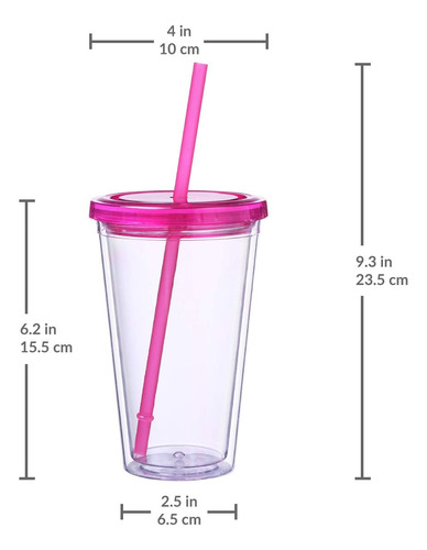 Cuptura 12 Copa De Vaso De Doble Pared Aislada Con Tapa, Y