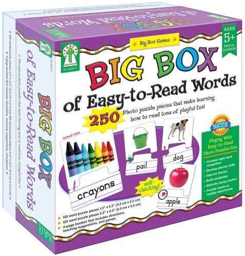 Key Education Big Box De Easytoread Words Educational Board 